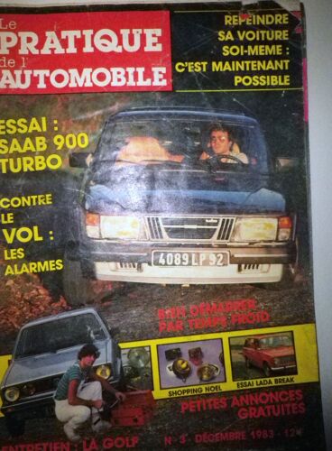 Pratique De L'automobile (Le) N° 3 Du 01/12/1983