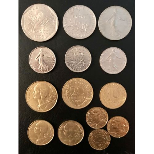 Lot Pièces En Francs "Nostalgie Du Franc"