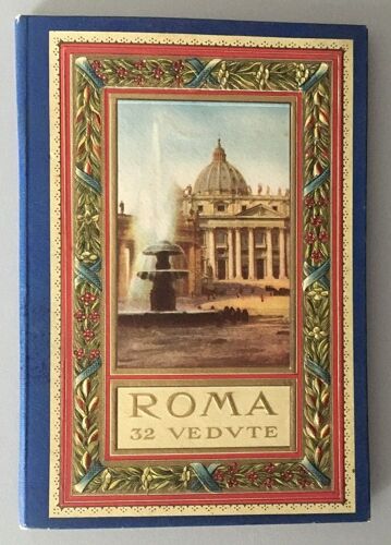 Dépliant Ancien De Vues Roma 32 Vedvte