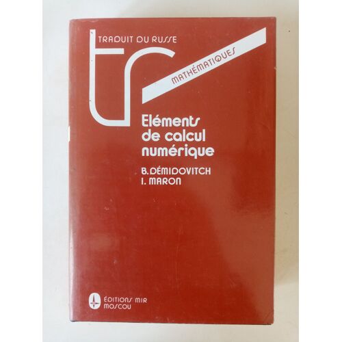 Éléments De Calcul Numérique