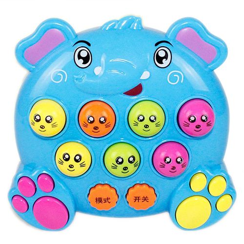 Jouet De Jeu De Hamster De Combat Pour Enfants Avec Musique Légère Jouet Éducatif Cadeau De Bébé Style Livraison Aléatoire