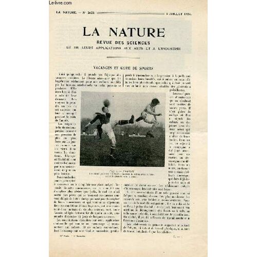 Revue Des Sciences Et De Leurs Applications Aux Arts Et À L'industrie, Vacances Et Sport.