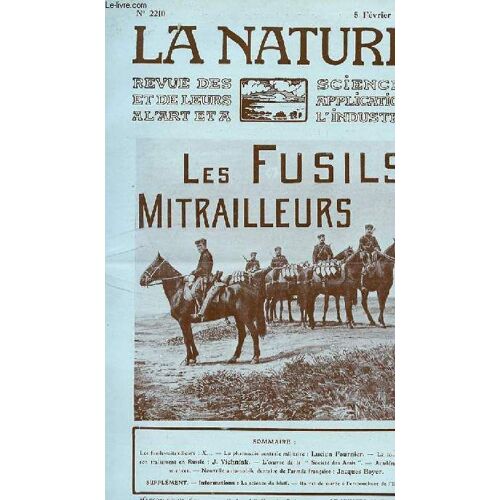 Revue Des Sciences Et De Leurs Applications Aux Arts Et À L'industrie, Les Fusils Mitrailleurs.