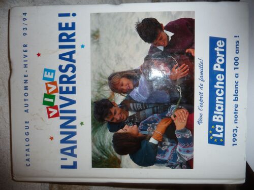 Catalogue La Blanche Porte, Automne-Hiver 1992-1993