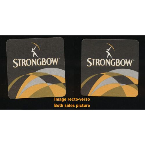 Sb Sous Bock Sous-Verre Beer Mat Strongbow