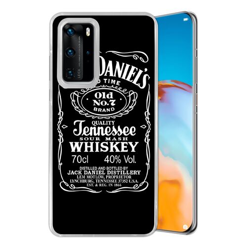 Coque Pour Huawei P40 - Jack Daniels Logo