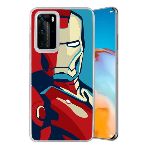 Coque Pour Huawei P40 Pro - Iron Man Design Affiche