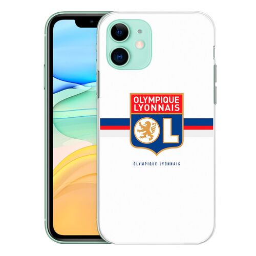 Coque Pour Iphone 11 - Ol Olympique Lyonnais Logo Bandeau