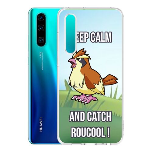 Coque Pour Huawei P30 Pro - Pokémon Go Catch Roucool