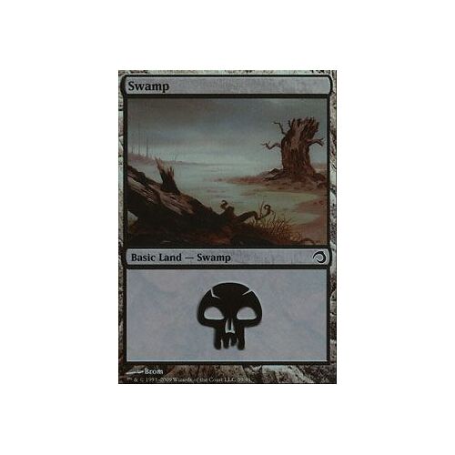 Swamp ( Marais ) - Magic Mtg - Premium Slivers Vo Mint 39 - C