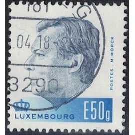 Luxembourg 2015 Oblitéré Used 60 Ans Du Grand Duc Henri Europe 50 Gr Y&t Lu 1973