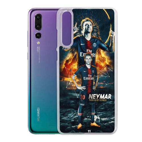Coque Pour Huawei P20 Lite - Football Psg Neymar Victoire