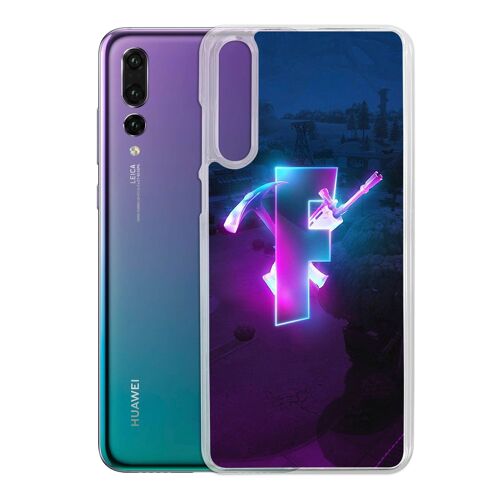 Coque Pour Huawei P20 Lite - Fortnite Logo Glow