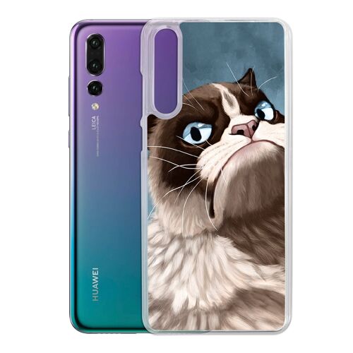 Coque Pour Huawei P20 - Grumpy Cat