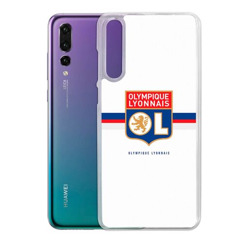 Coque Pour Huawei P20 Pro - Ol Olympique Lyonnais Logo Bandeau