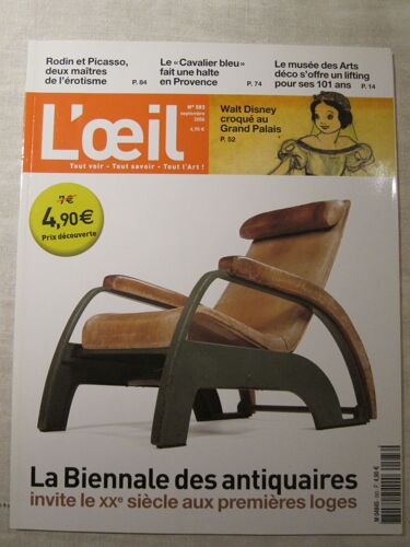L'oeil 583 Biennale Des Antiquaires Sept 2006