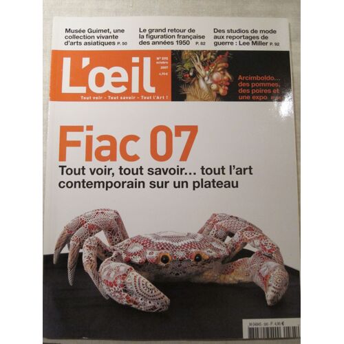 L'oeil 595 Fiac 07 Oct 2007