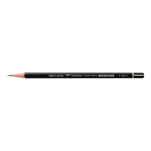Tombow Crayon Graphite Haute Qualité Mono 100 6b