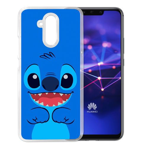 Coque Pour Huawei Mate 20 Lite - Stitch Bleu