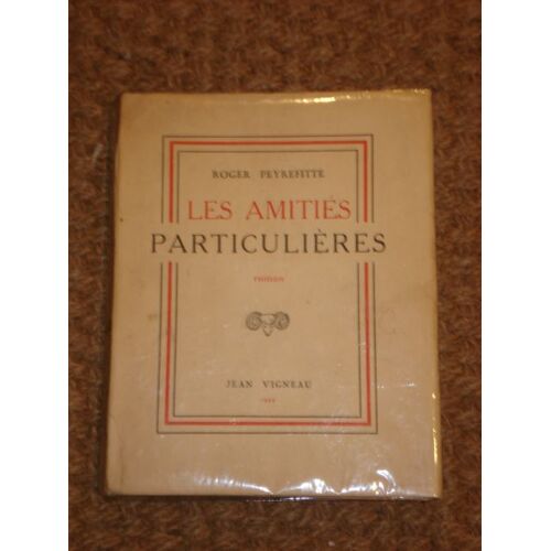 Les Amities Particulieres