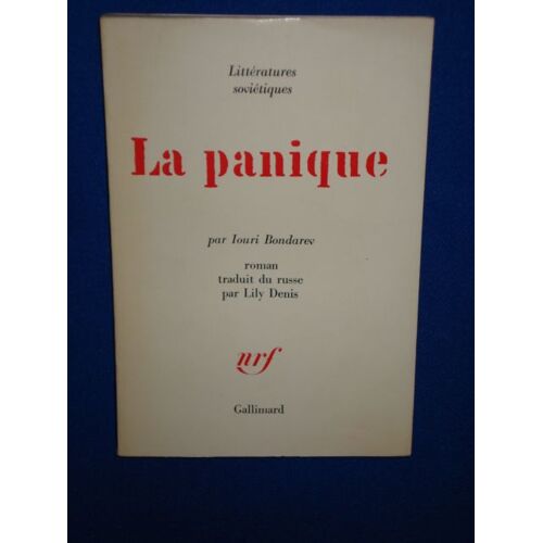 La Panique [Sp]