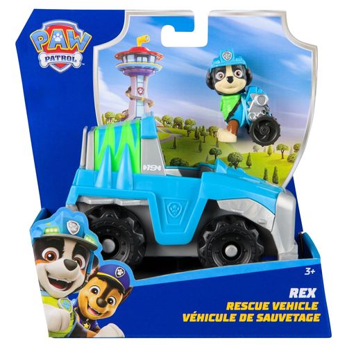La Pat' Patrouille Vehicule + Figurine Rex La Pat' Patrouille