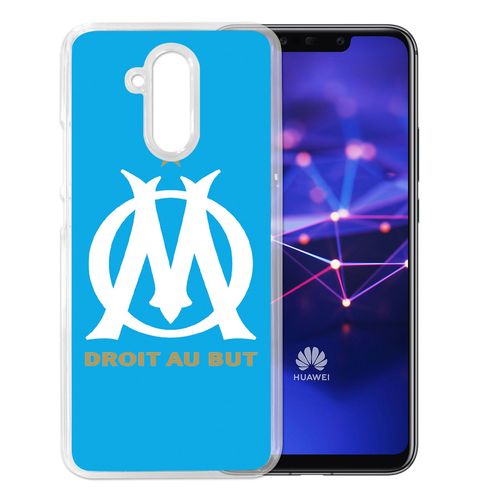 Coque Pour Huawei Mate 20 Lite - Logo Om Marseille Bleu