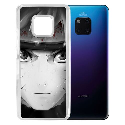 Coque Pour Huawei Mate 20-  Naruto Noir Et Blanc