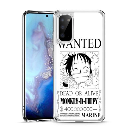 Coque pour Samsung Galaxy S20 - One Piece Wanted Luffy