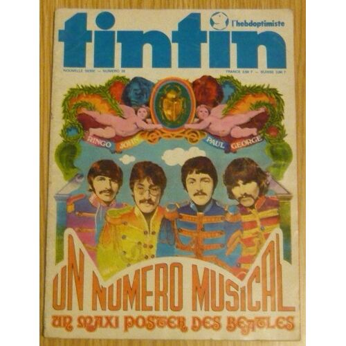 Tintin L Hebdoptimiste  N° 28 : Ringo John Paul Georges Un Numero Musical