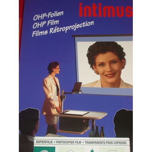 Transparents Pour Copieurs , Films Rétroprojection 100 X Din A4