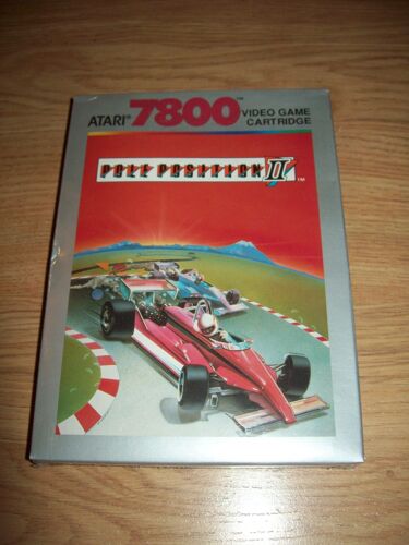 Jeu Pole Position 2 Cartouche Pour Atari 7800 Us Ntsc