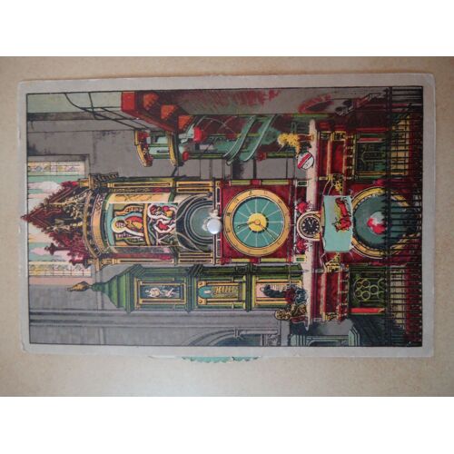 Carte Postale De L'horloge Astronomique De La Cathédrale De Strasbourg