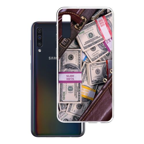 Coque Pour Samsung Galaxy A50 - Sac Dollars