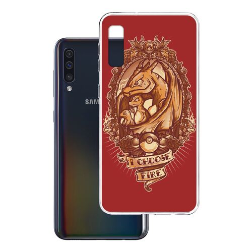 Coque Pour Samsung Galaxy A50 - Pokémon Fire