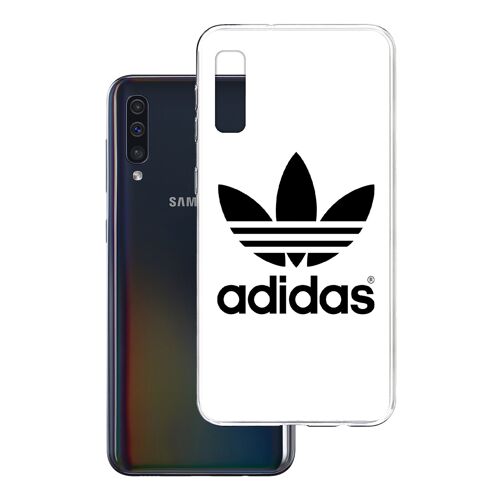 Coque pour Samsung Galaxy A50 - Adidas Classic Blanc