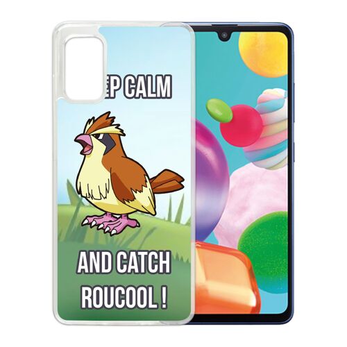 Coque Pour Samsung Galaxy A41 - Pokémon Go Catch Roucool