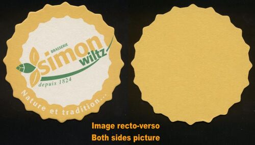 Sb Sous Bock Glass Mount Bière Beer Brasserie Simon Wiltz Depuis 1824 Luxembourg