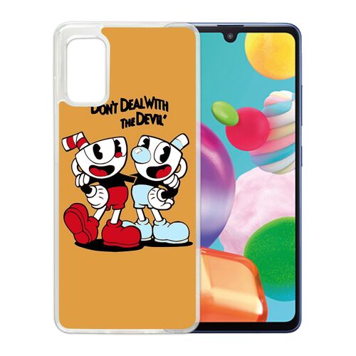 Coque Pour Samsung Galaxy A41 - Cuphead