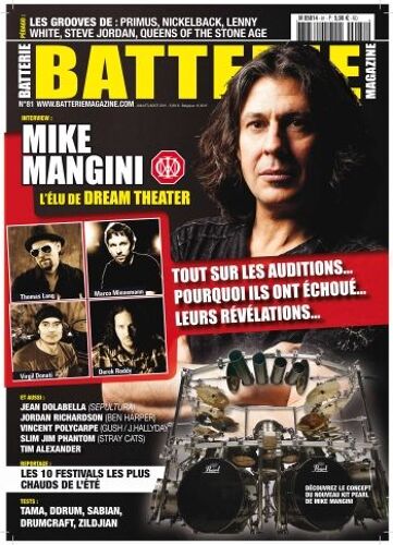 Batterie Magazine 81 Mike Mangini