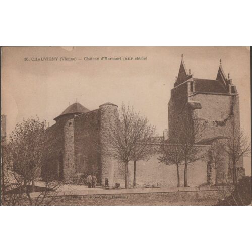 Chauvigny - Château D'harcourt 1920