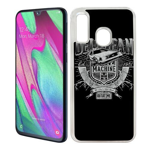 Coque Pour Samsung Galaxy A40 - Delorean Outatime
