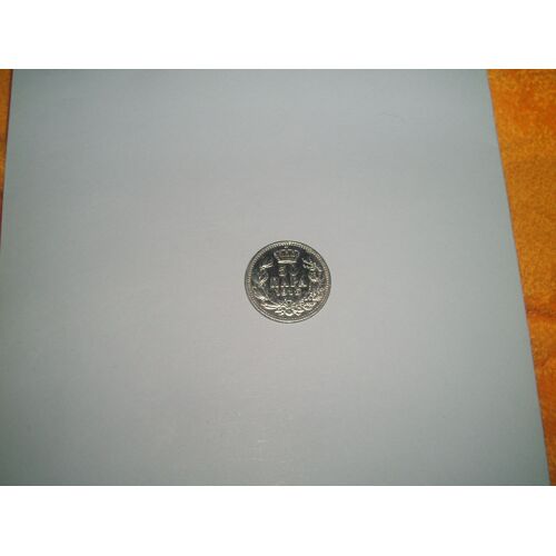 Piece De 50 Para Serbie Annee 1915 En Argent