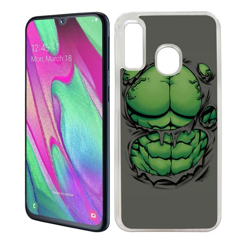 Coque Pour Samsung Galaxy A40 - Torse Hulk
