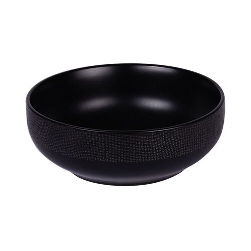 Saladier Vésuvio Noir 16,5 Cm