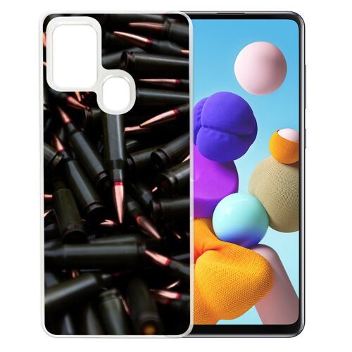 Coque pour Samsung Galaxy A21s - Munition Black