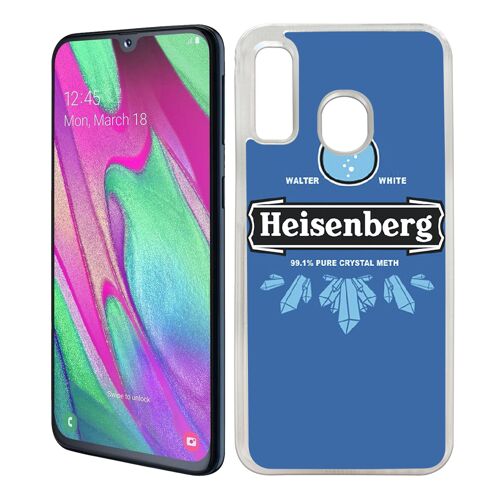 Coque Pour Samsung Galaxy A40 - Braeking Bad Heisenberg Logo