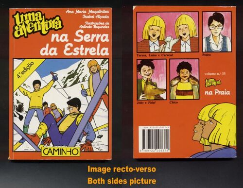 Livre Book Livro Uma Aventura Na Serra Da Estrela 4ème Édition N° 32 Ouvrage En Portugais 1997 Caminho