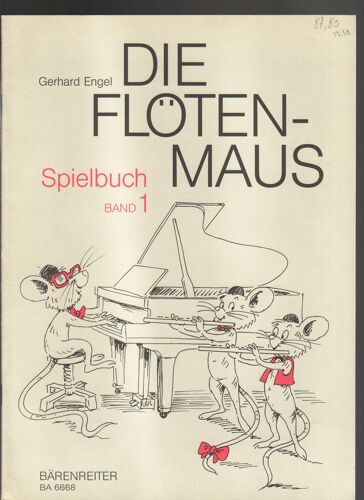 Die Flötenmaus Flöte Band 1