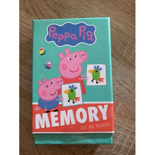 Peppa Pig - Boîte De Cartes - Memory